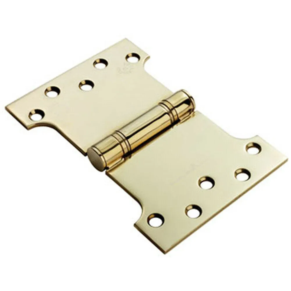 PAIR 101.6 x 152 x 3.5mm Parliament Hinge Stainless Brass Internal Door