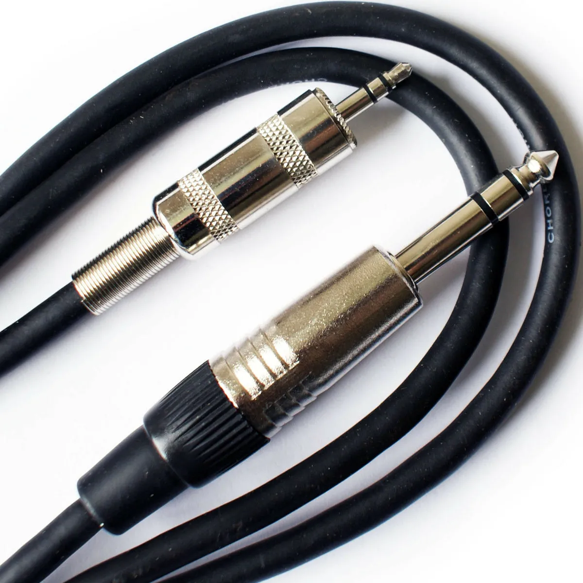 PRO 1.5m 6.35mm to 3.5mm Stereo Jack Plug Male Cable Audio ¼" AUX Headphone Lead