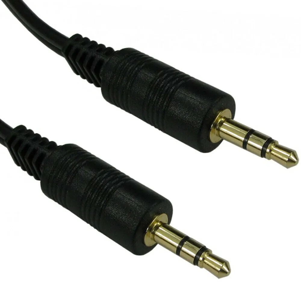 15m 3.5mm Jack Plug to Male Long Headphone Cable Lead AUX Audio iPod Mp3 Player