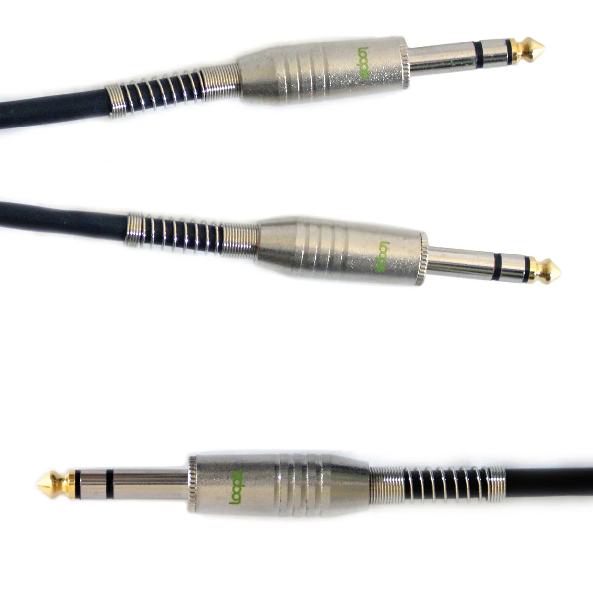 10m 6.35mm Plug to 2x Ã‚Â¼" Jack Male Stereo Y Splitter Cable Audio Headphone Amp