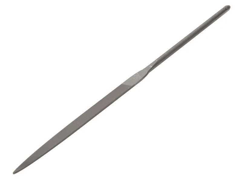 Bahco Flat Needle File, 160mm, Cut 2 Smooth