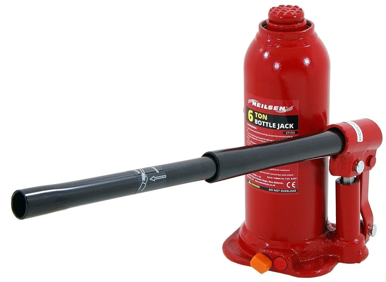 6 Ton Heavy Duty Hydraulic Bottle Jack