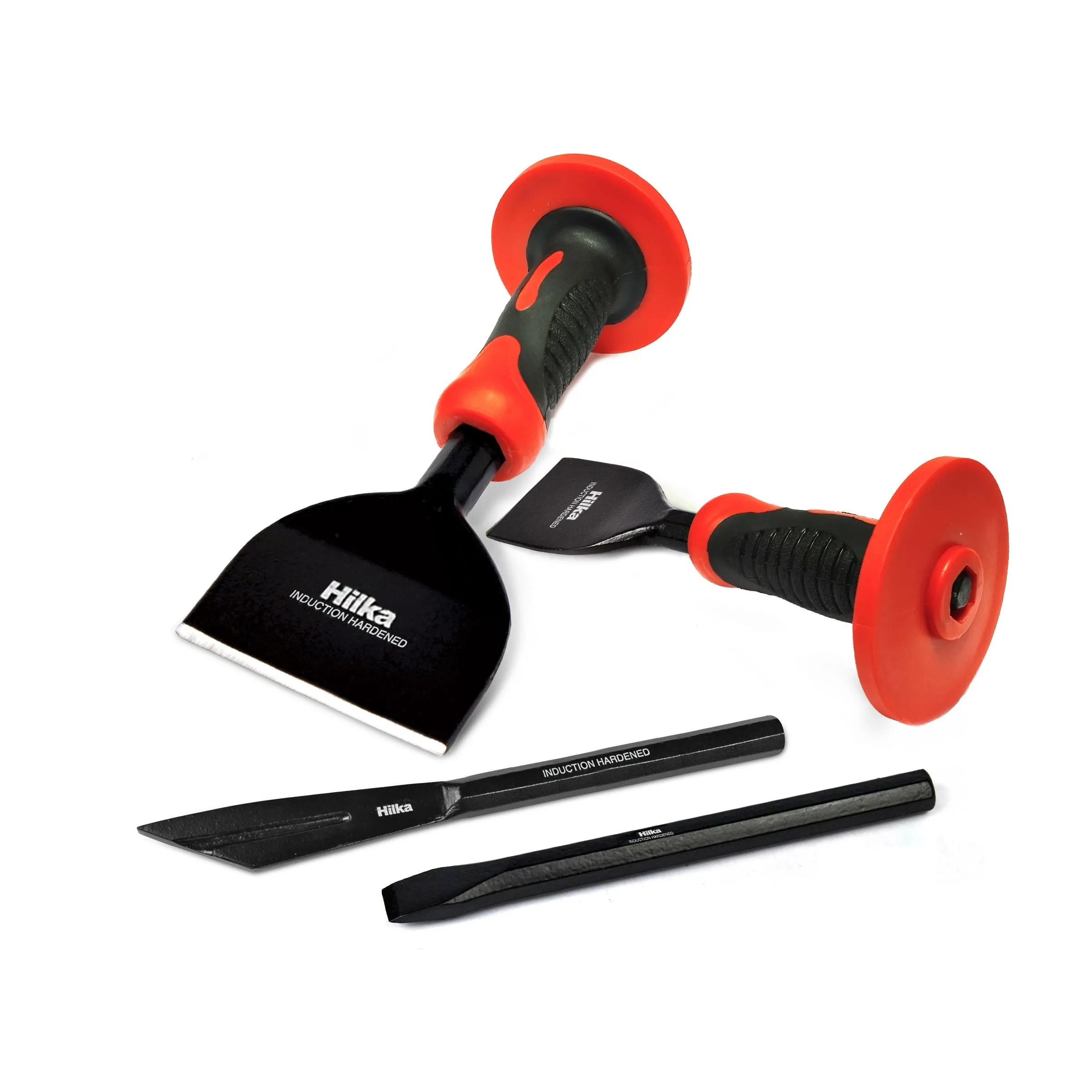 HILKA 4 pce Bolster & Chisel Set