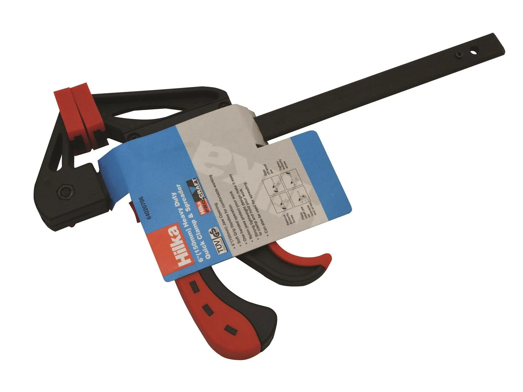 HILKA 6" (150mm) Quick Release Bar Clamp