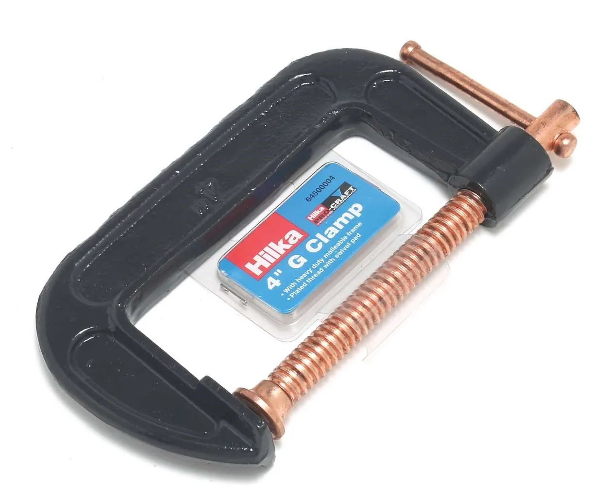 HILKA 4" (100mm) Heavy Duty G Clamp