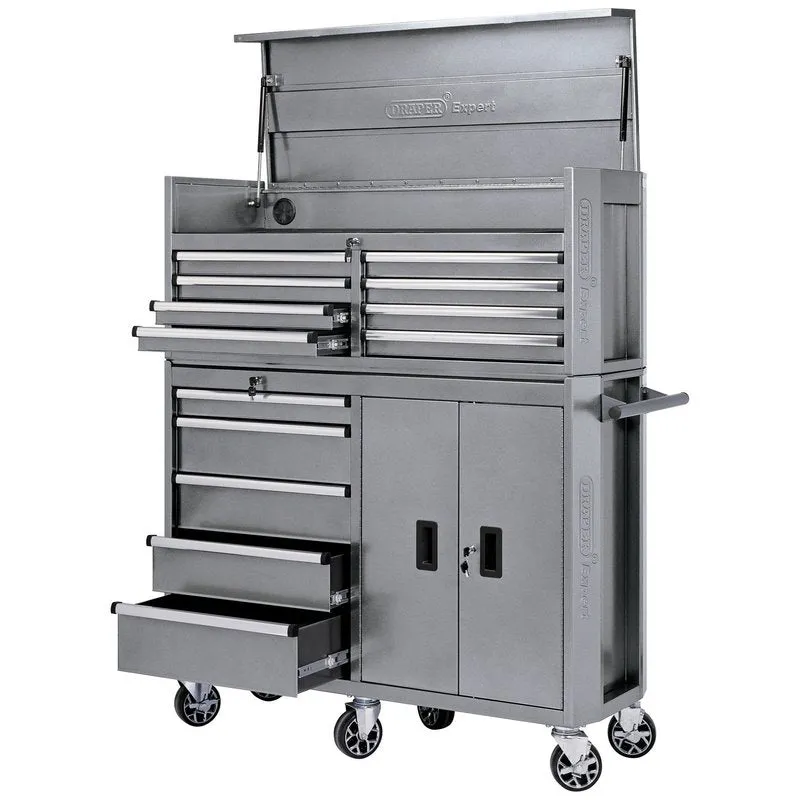 DRAPER Expert Combination Roller Cabinet and Tool Chest, 13 Drawer, 52"