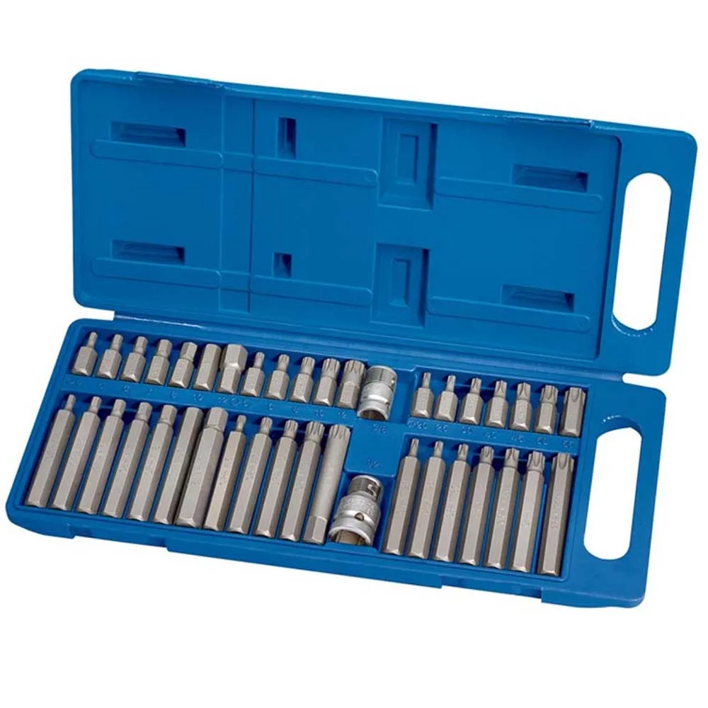 Draper Hexagon and Spline Mechanics Bit Set of 40 Piece - 33323