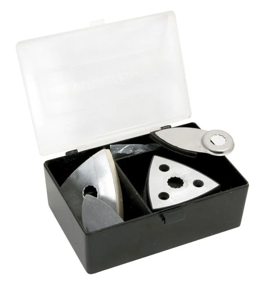 75Pc 60-240 Grits Mix Sanding Paper & 2Pc Sanding Pad Oscillating Multi Tool Set