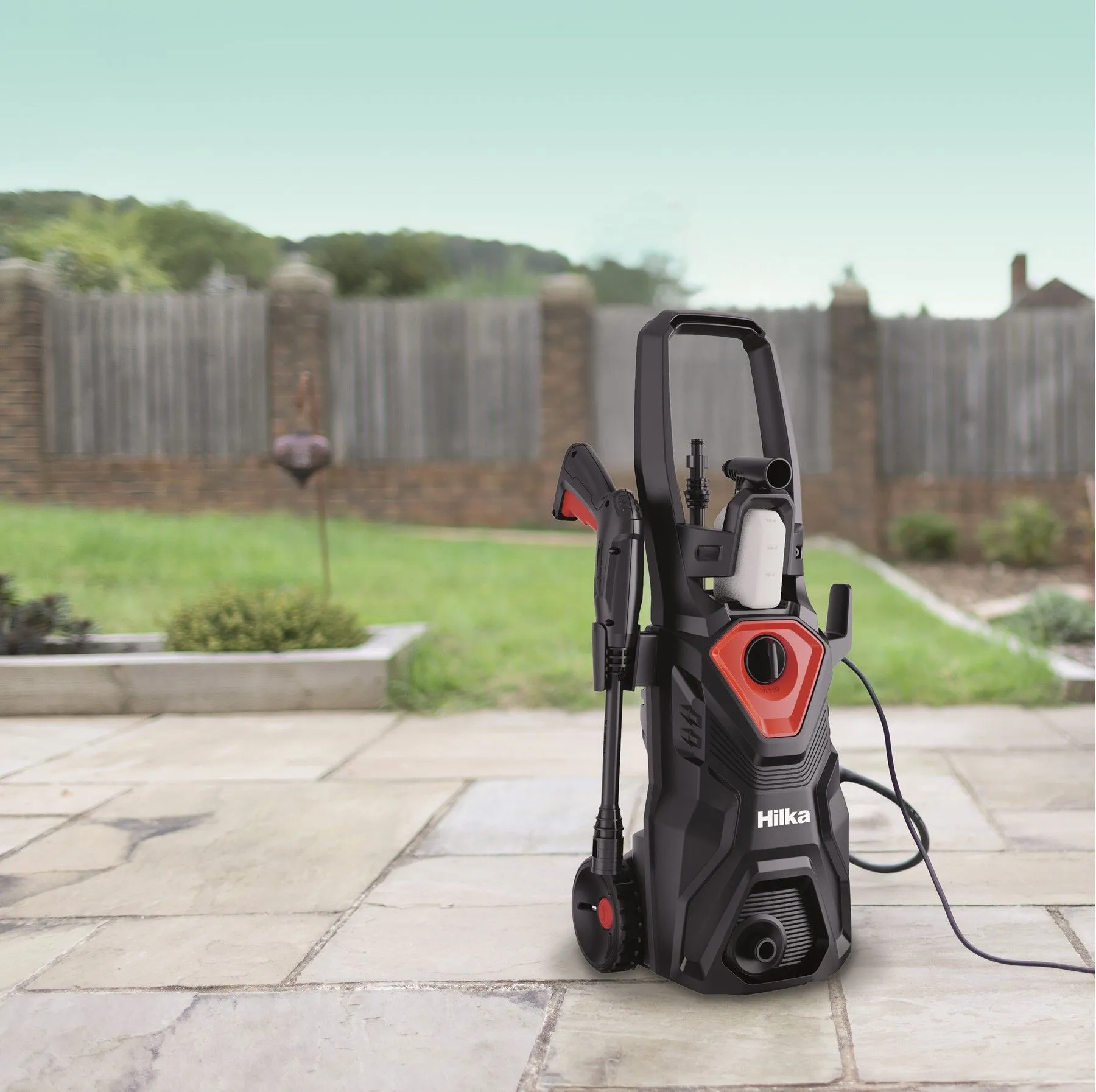 HILKA 1600W Pressure Washer with Patio Cleaner