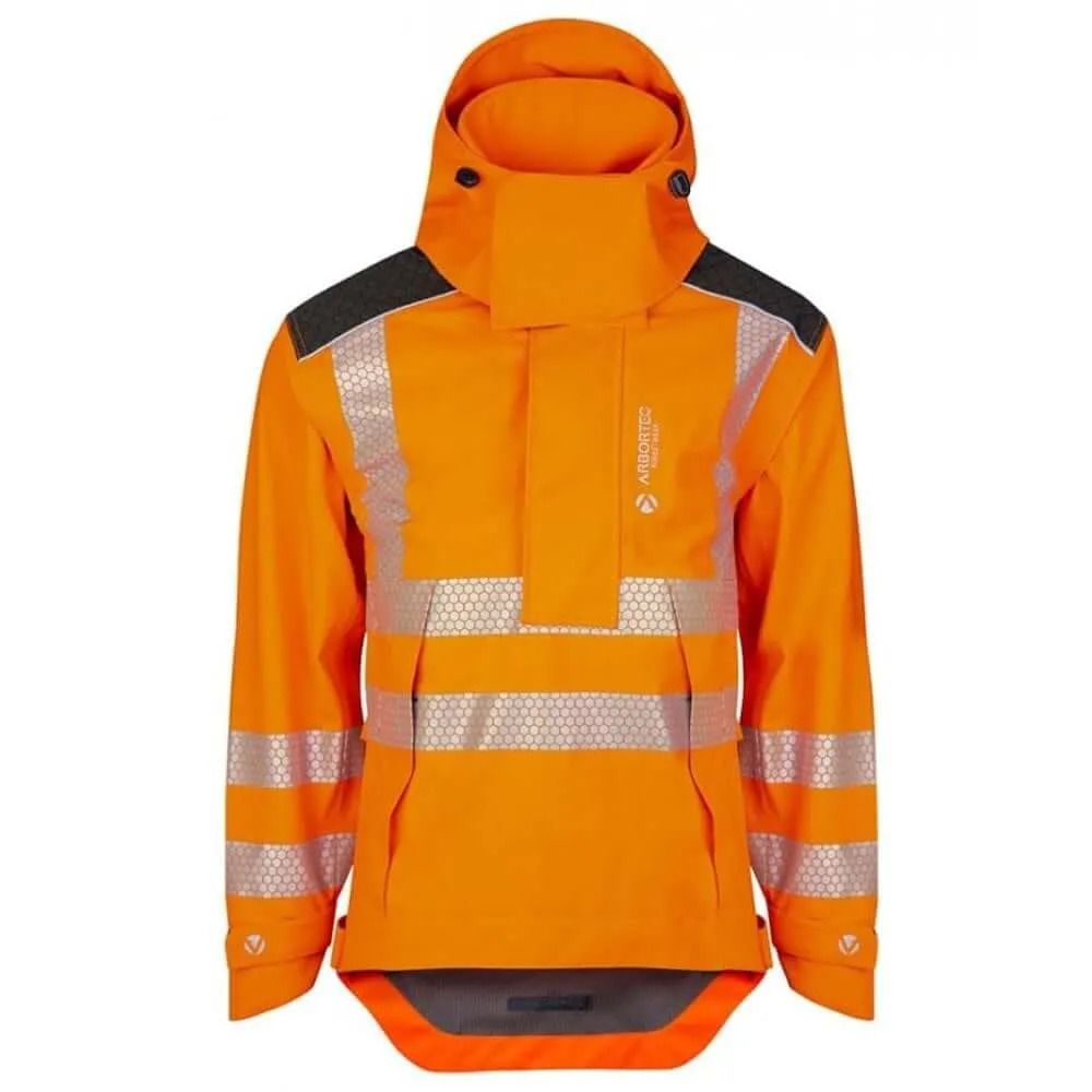 Arbortec Hi-Vis Orange Waterproof Smock | FREE Delivery