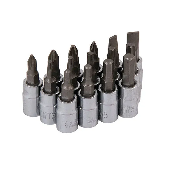 CT3244 - 15pc 1/4in DR Bit Set