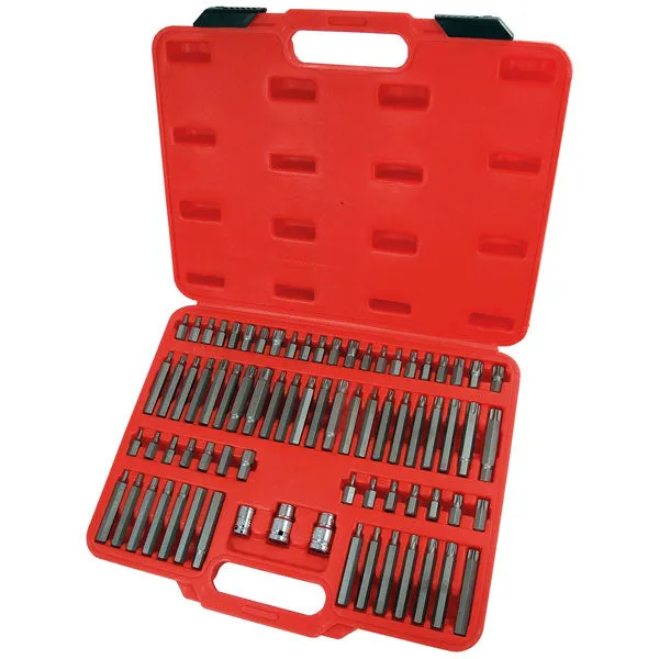 CT3750 - 75pc Hex, Ribe, Spline & Star Bit Set