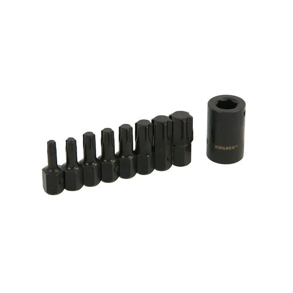 CT5243 - 9pc 1/2in DR Star Bit Set