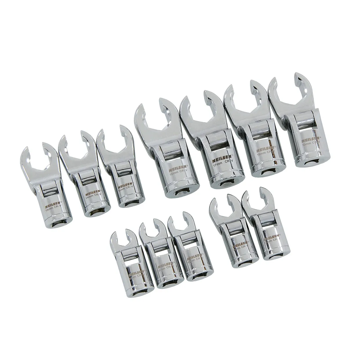 CT5478 - 12pc 3/8in DR Crowfoot Wrench Set