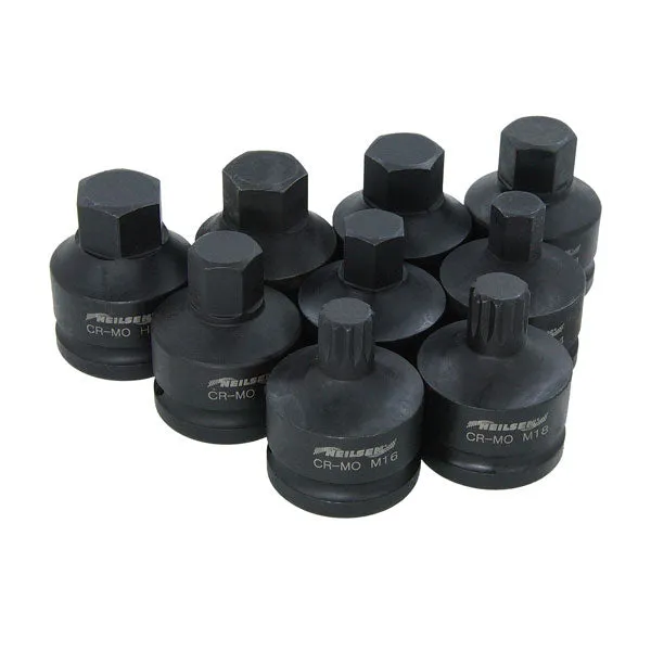 CT5857 - 9pc 3/4in DR Hex & Spline Bit Set