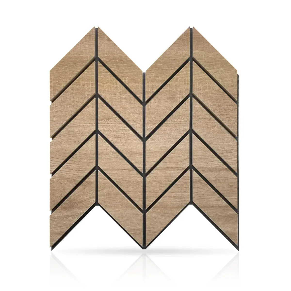 Felt Slatted Acoustic Wall Panels 6
