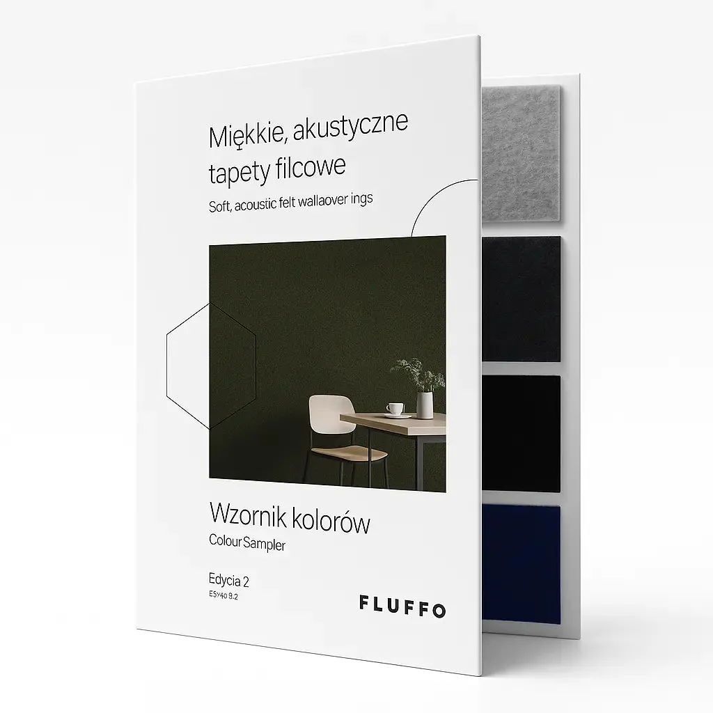 Fluffo Wallpaper Colour Sampler Book – Acoustic Wallpaper Swatches