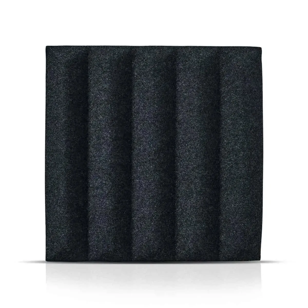 GROVE 3D Acoustic Felt Wall Panels - BLACK Multipack