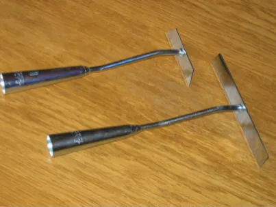 Glaser Collinear Hoe Fixed Blade