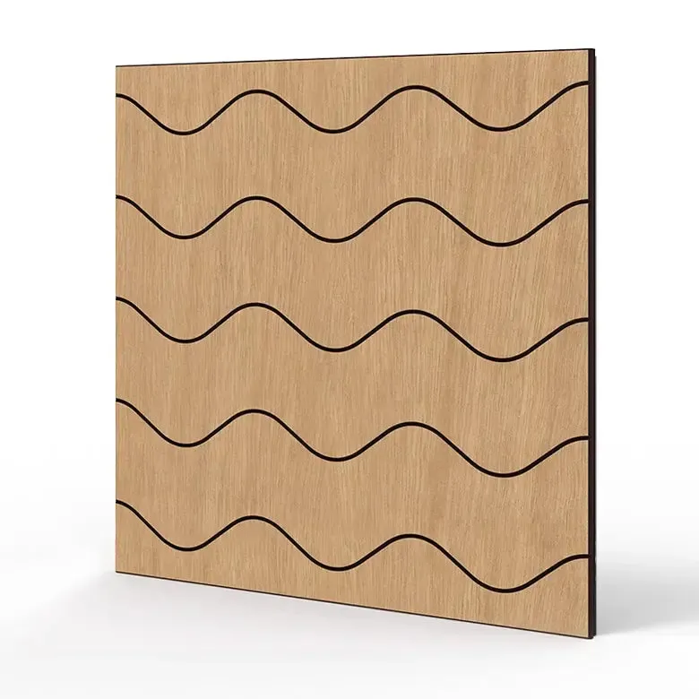 GrooveCraft Milled Acoustic Wall Panels MDF - 8