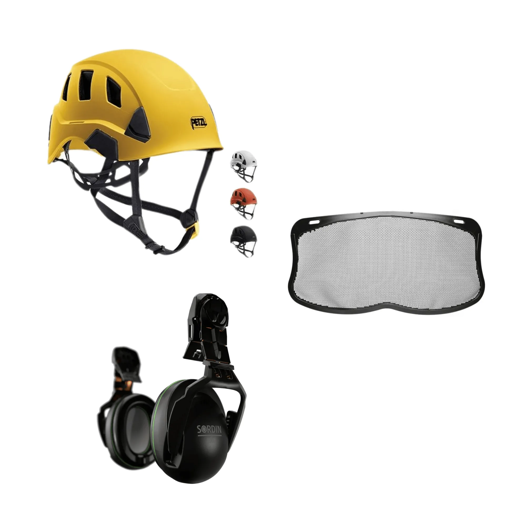 Petzl Strato Vent Mesh Chainsaw Helmet | Free Delivery