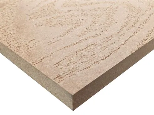Wood Grain Embossed MDF Sheet 2440x1220x9mm (8x4) Moisture Resistant No Dye Unprimed Board