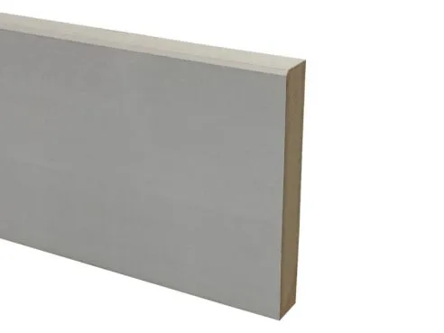 MDF Architrave Chamfered 2x2 18 x 57 mm White Primed
