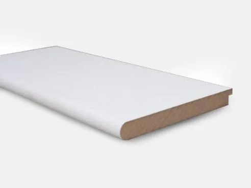 25 x 244 mm MDF White Primed Window Board / Sill
