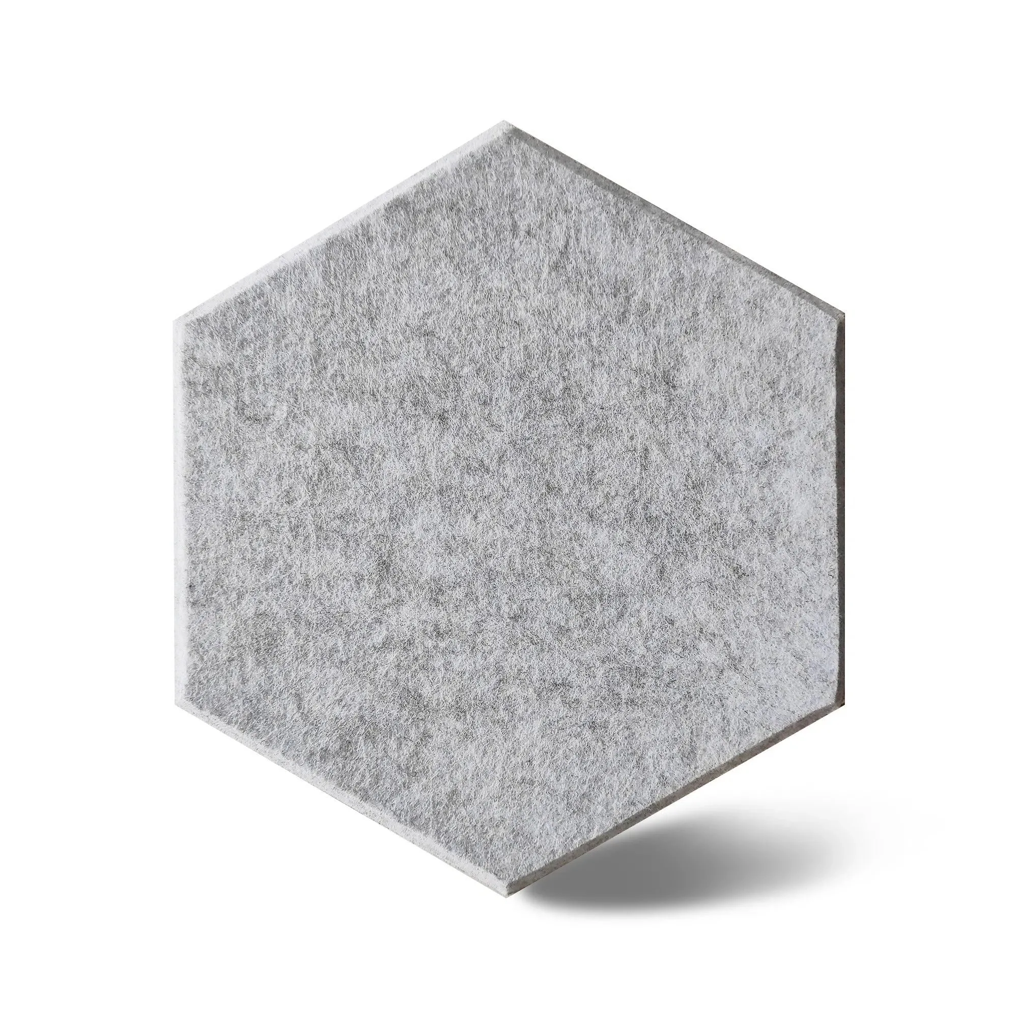HEXA 3D Felt PET Wall Panels - GREY 3pcs.