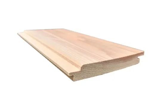 25 x 150 mm (19x145 fin) Western Red Cedar Timber Matchboard Cladding HT6 (127mm Face Coverage) No.2 Clear & Better allowing 15% No.4