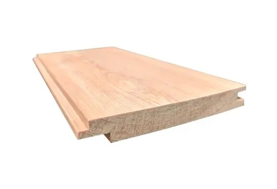 25 x 150 mm (19x145 fin) Western Red Cedar Timber Matchboard Cladding  HT7 (125mm Face Coverage) No.2 Clear & Better allowing 15% No.4