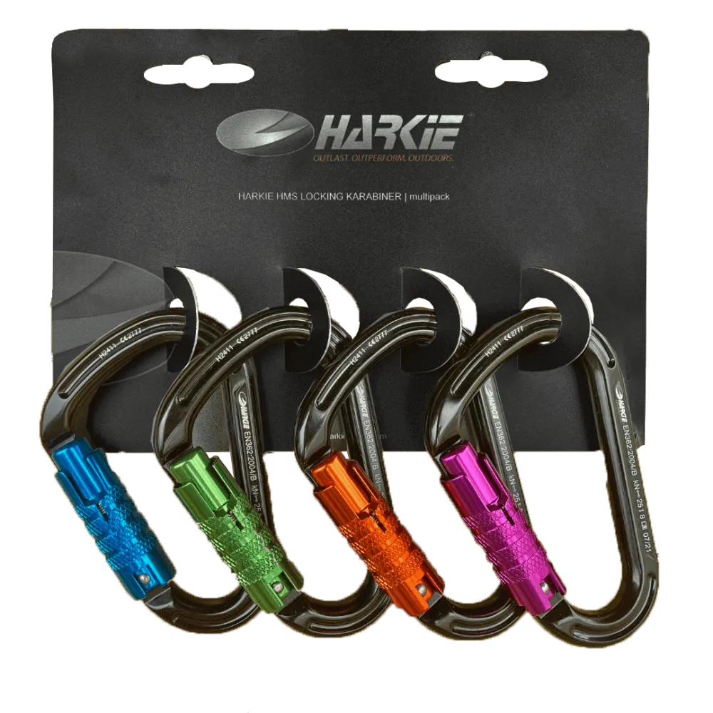 Harkie HMS Karabiners (4-Pack) | Gustharts Shop Now!