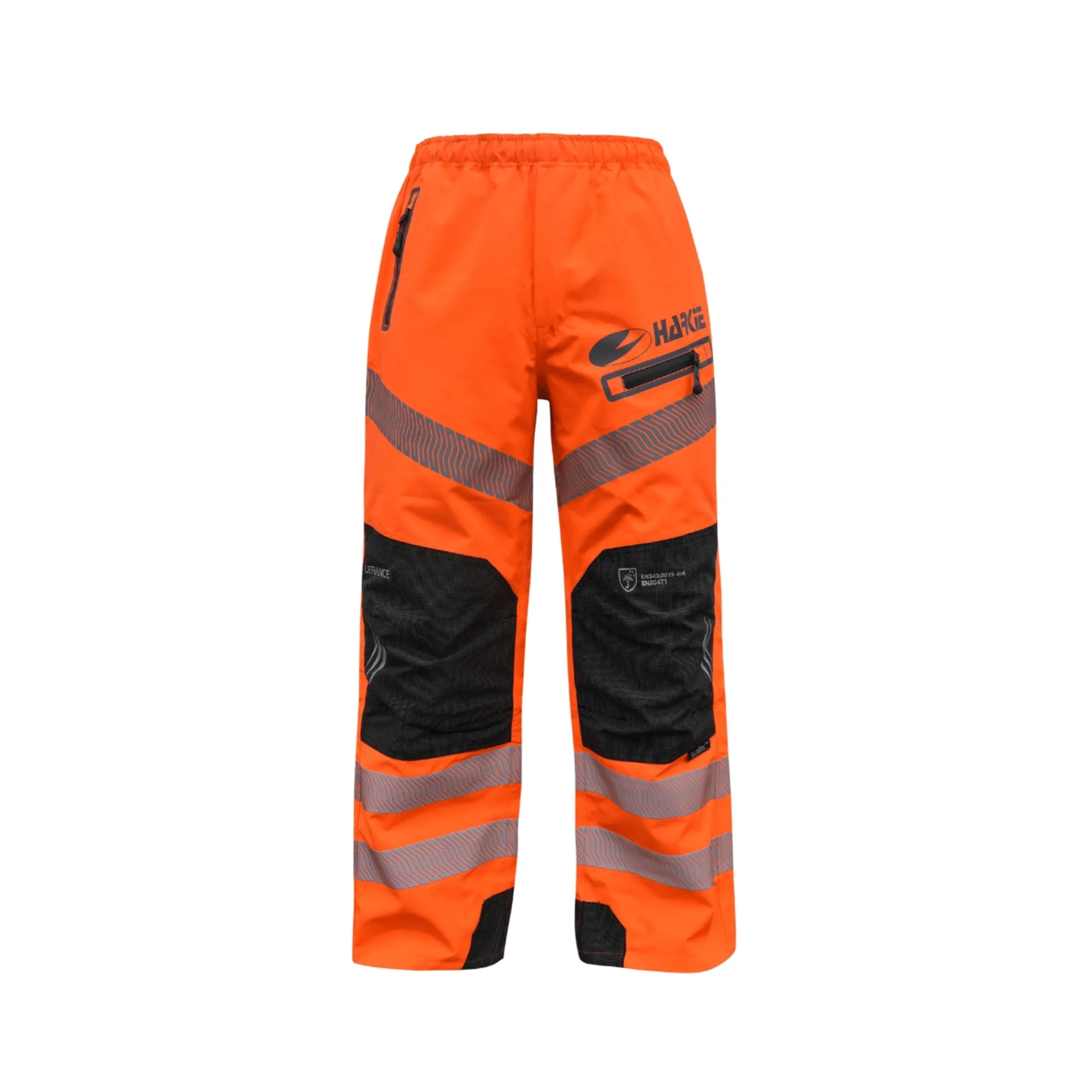 Harkie Defiance Waterproof Trousers Hi-Vis Orange | Arb Gear