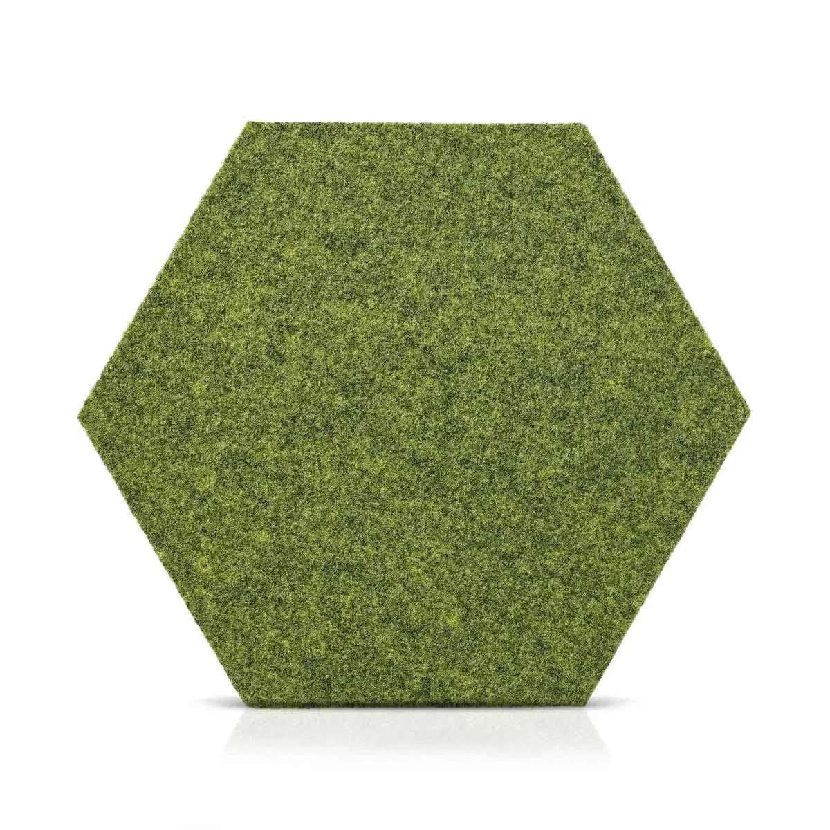 Hexa FLAT Acoustic Felt Wall Panels - OLIVE Multipack