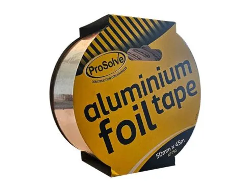 Prosolve Aluminium Foil Tape 50 mm x 45 m AFT50