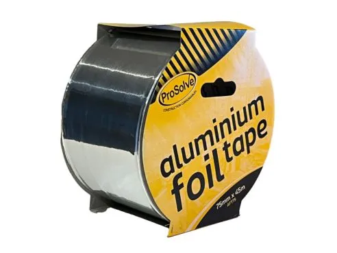 Prosolve Aluminium Foil Tape 75 mm x 45 m AFT75