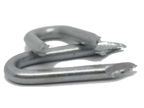 25mm Galvanised Staples 500g