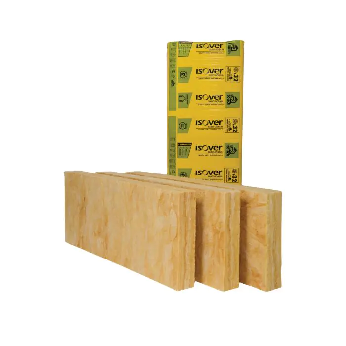 100mm Isover Cws 32 Cavity Batt  3.28/m2 5200625463