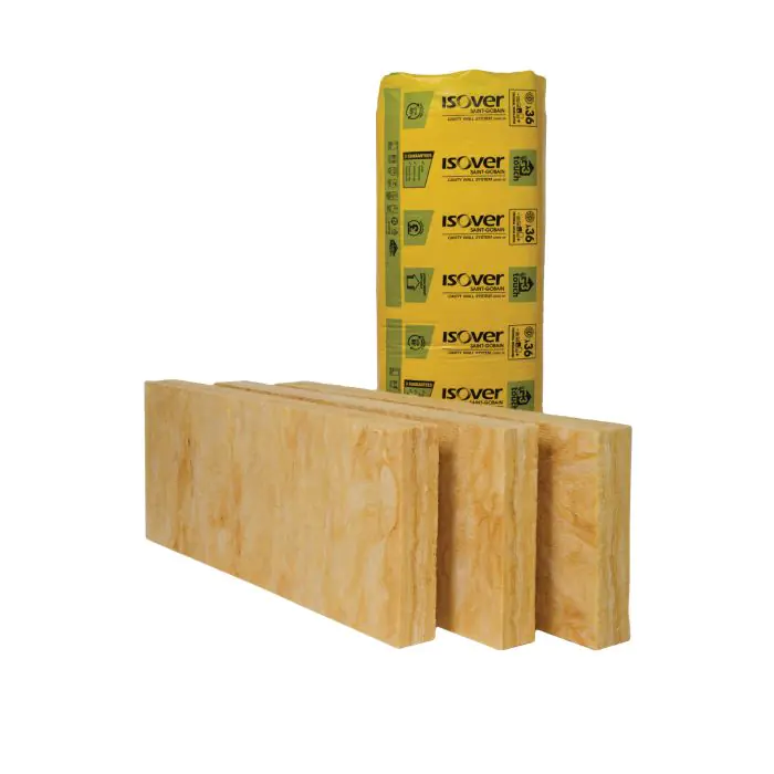 100mm Isover Cws 36 Cavity Batt 6.55/m2 5200625449