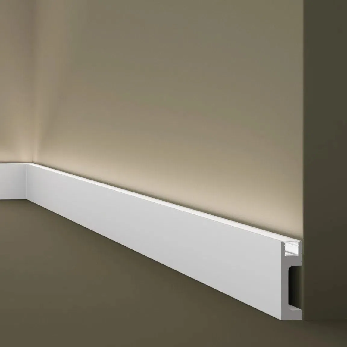 IL10 WALLSTYL® NMC 2m Skirting Boards for LED Lights