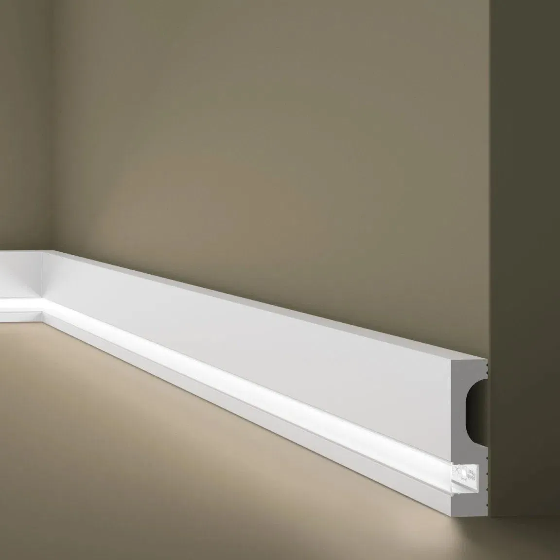 IL11 WALLSTYL® NMC 2m Skirting Boards for LED Lights