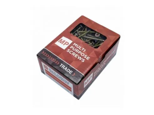 6 x 130 mm ZYP Multi-Purpose Wood Screws (Pack 50)