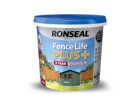 Fencelife Plus Shed & Fence Treatment Warm Stone 5 Litre