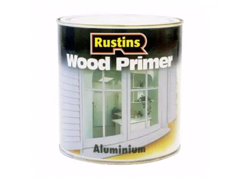 Rustins Aluminium Pigment Wood Primer 250ml