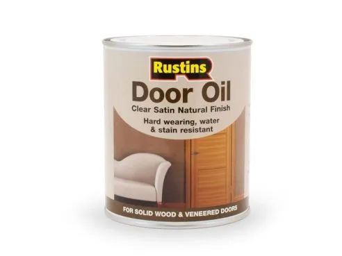 Rustins Clear Door Oil Satin 750ml