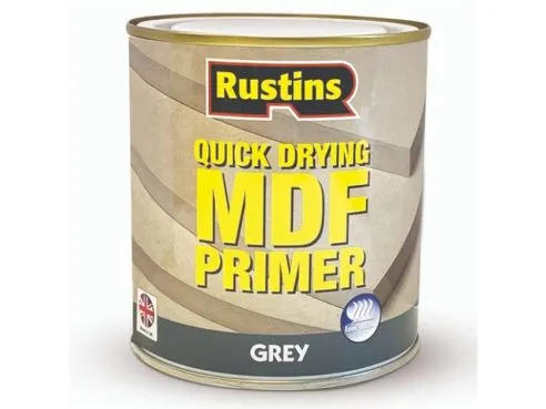 Rustins Quick Drying Grey MDF Primer 500ml