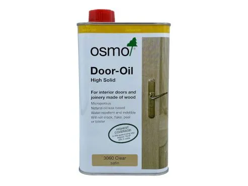 Osmo Door Oil 3060 Clear Satin 1 Litre