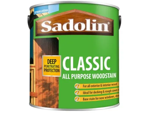 Sadolin Classic Woodstain Jacobean Walnut 2.5 Litre