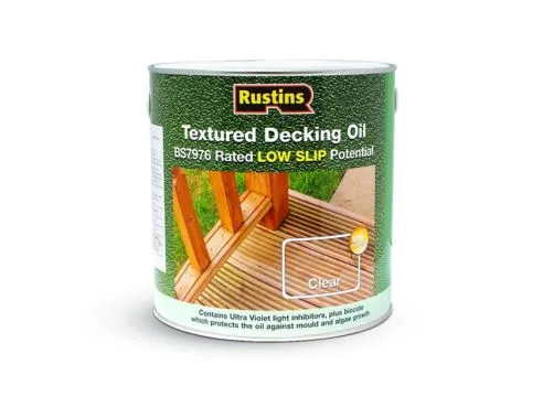 Rustins Textured Decking Oil 2.5ltr