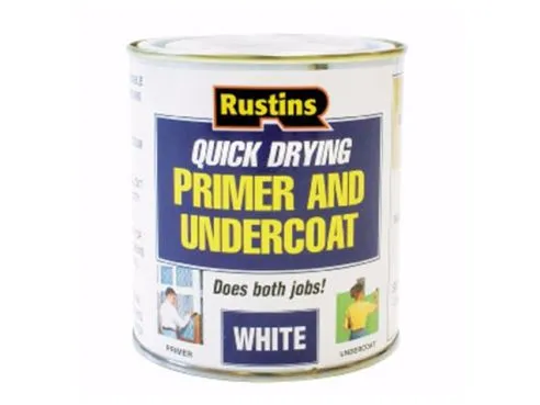 Rustins Quick Drying White Primer / Undercoat 500ml